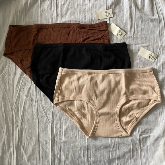 aerie Intimates & Sleepwear New Aerie Boy Brief Panties Bundle Of 3